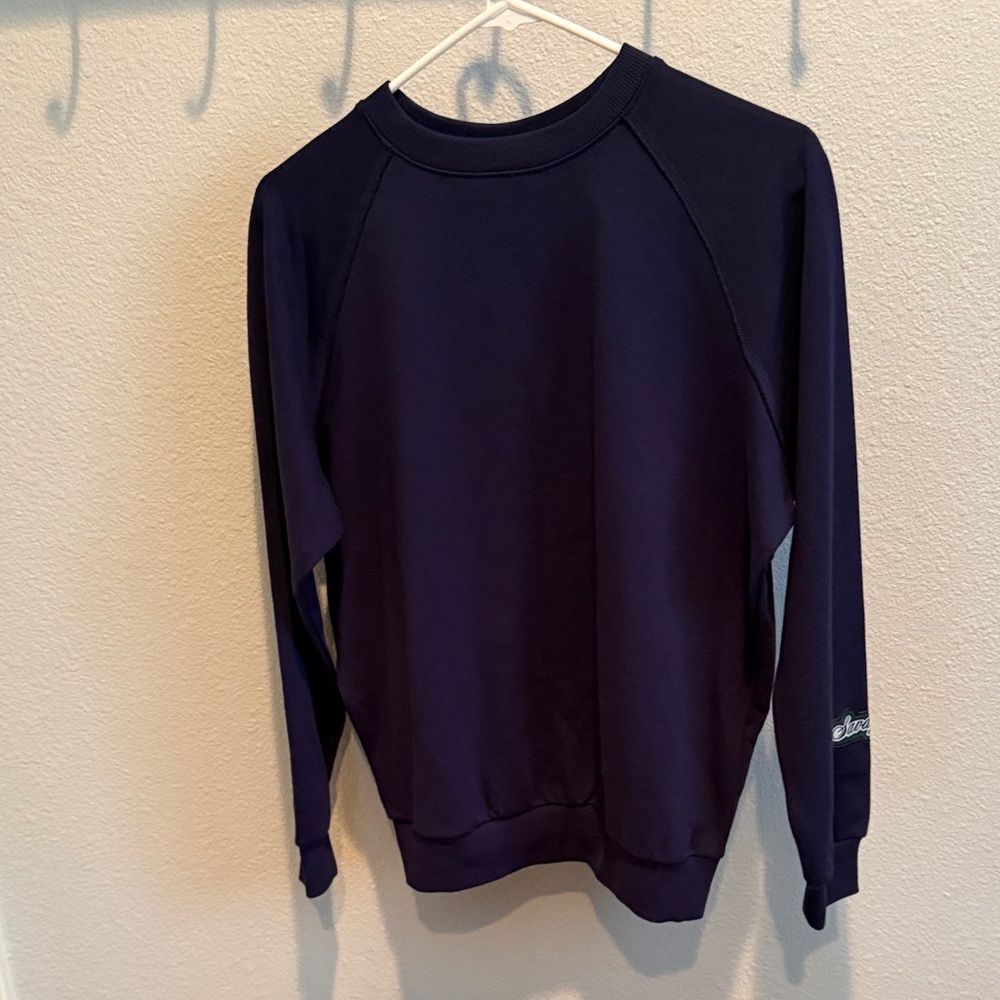 Savage X Fenty Navy Crewneck Pullover